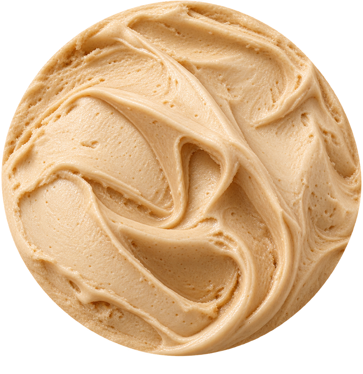 Textura artesanal de gelato, sabor Avellana